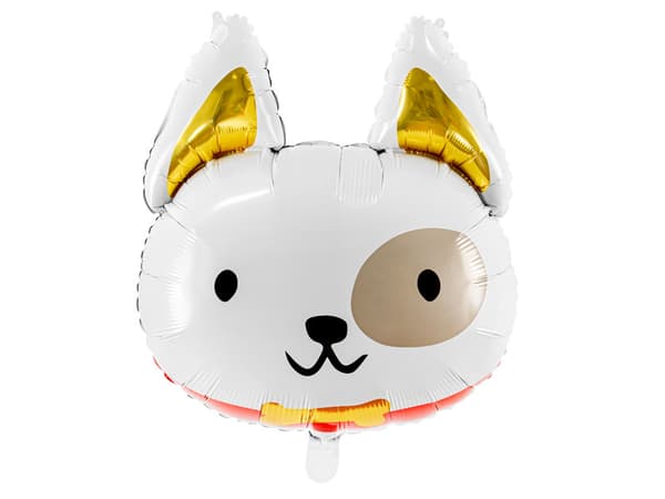Hundfolieballong, 56x65 cm, blandad