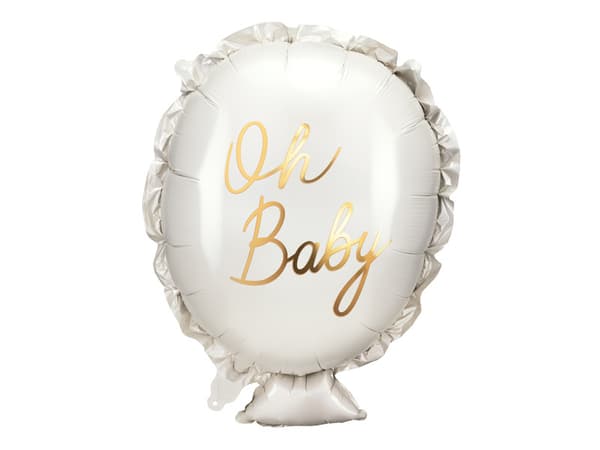 Oh baby folieballon, 53x69 cm, blandet