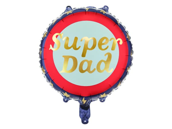 Superpappa Folieballong, 45 cm, Mix