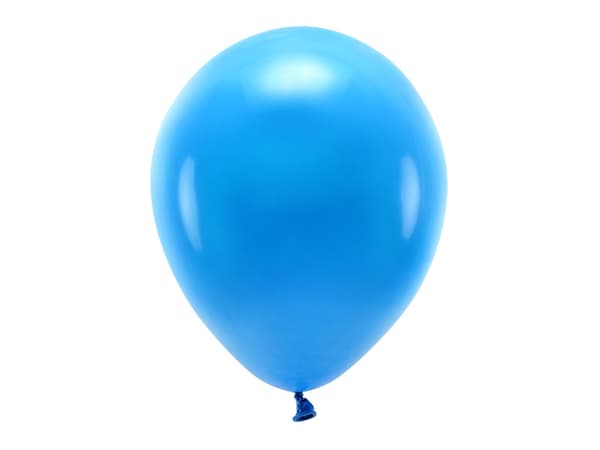 Ekoballonger 30 cm pastellfärgade, blå (1 förpackning / 100 st.)