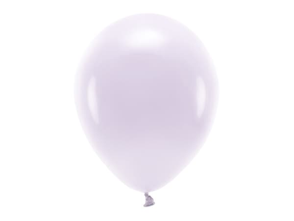 Ekoballonger 30 cm pastellfärgade, ljuslila (1 förpackning / 100 st.)