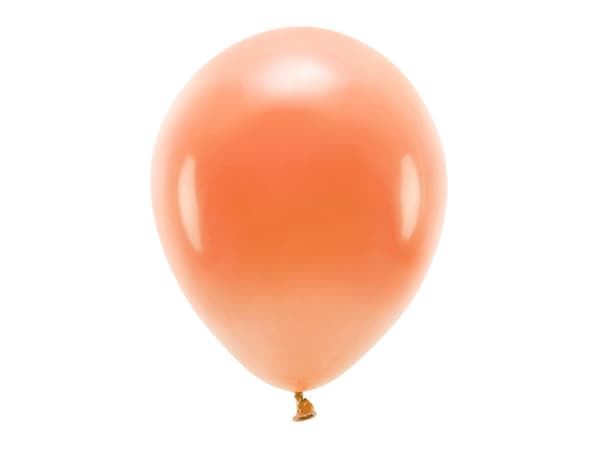 Økoballoner 30 cm pastel, orange (1 pakke / 100 stk.)
