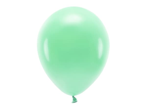 Ekoballonger 30cm pastellfärgade, mintgrön (1 förpackning / 100 st.)