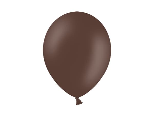 Ballonger 27 cm, Pastell Kakaobrun (1 förpackning / 100 st.)