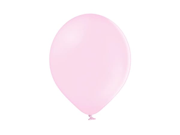 Ballonger 27 cm, Pastell Mjukrosa (1 förpackning / 100 st.)