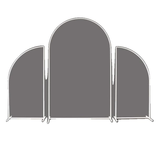 Metal Bryllupshave, Holdbar Metal Konstruktion, Nem Tilpasning,Hvid, Sæt