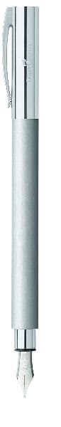 Reservoarpenna (M) Ambition, stål, Faber-Castell