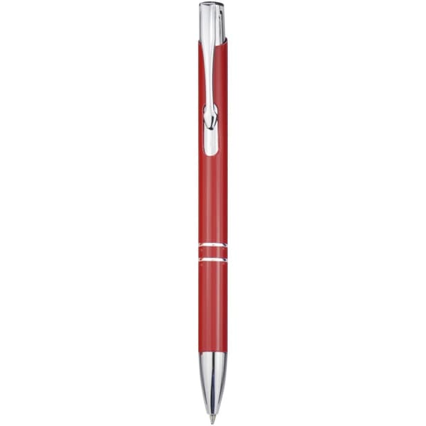 Bullet Moneta Aluminium kuglepen Red One Size