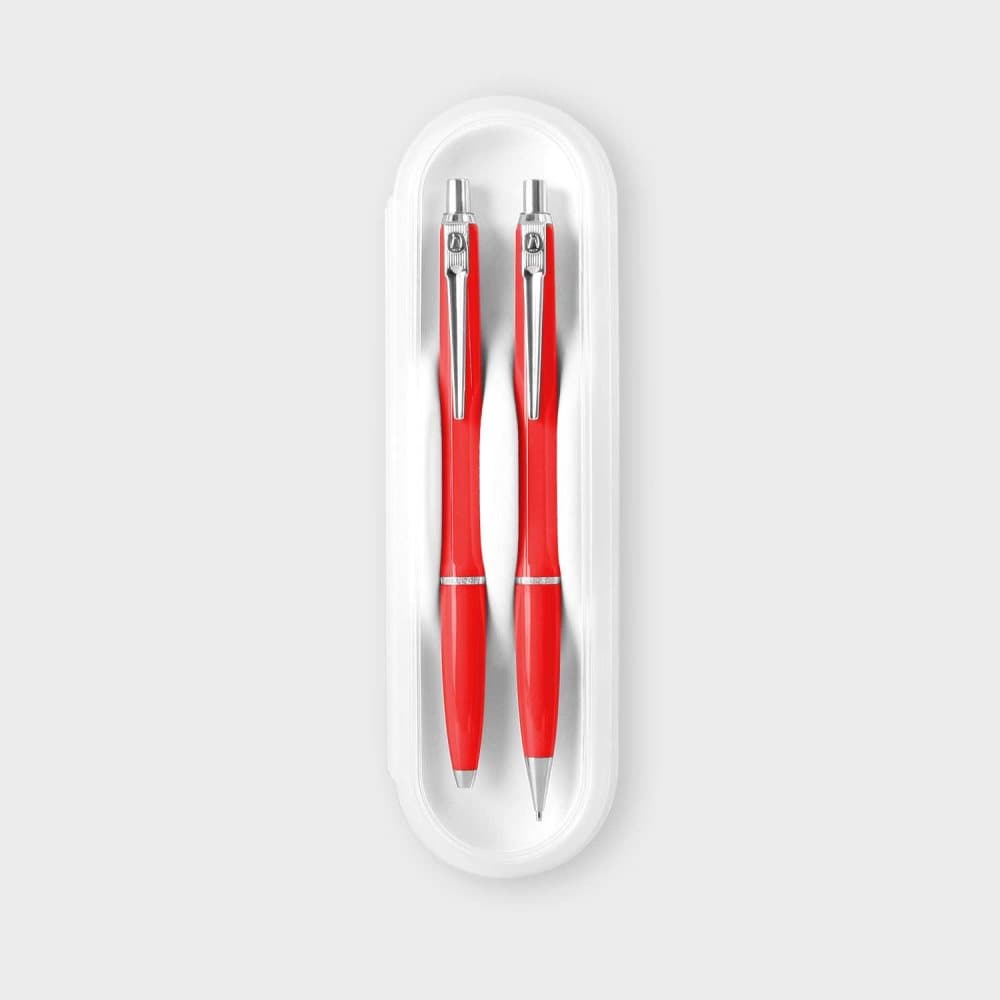 Ballograf Epoca P Set Kulspetspenna & Stiftpenna (0,7mm) Röd