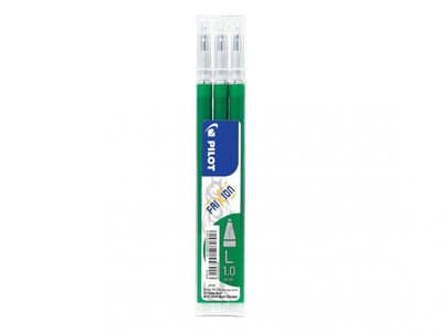 Patron/Refill BLS-FR10-G-S3 Bred (L) 1,0mm till Pilot Frixion Ball, Grön 3/fp