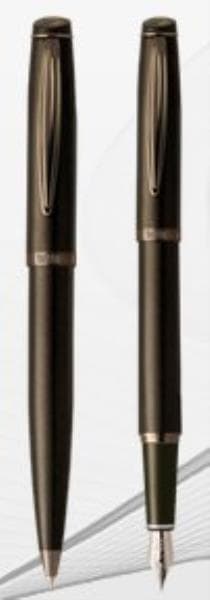 Pióro + długopis niebieskie w etui KK470-PDN tetis