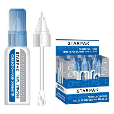 Korektor w piórze 12ml STK-7066 p12 STARPAK, cena za 1szt.
