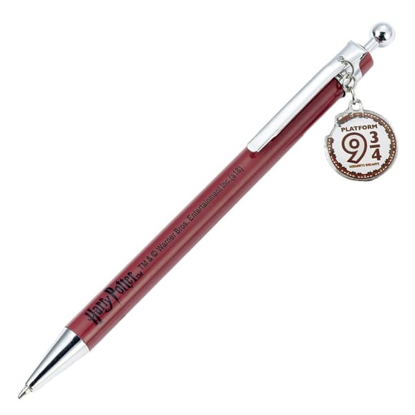 Harry Potter Platform 9 3/4 utdragbar penna Red/Silver One Size