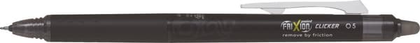Frixion Point Clicker 0,5 Svart, Pilot