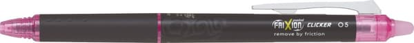 FriXion Point Clicker 0.5 - Geleblekkpenner - Rosa - Fine Spiss  Pilot