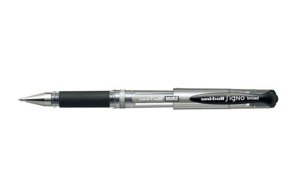 Rollerpenna Signo Broad UM-153 Black, Uni-Ball