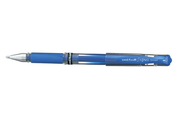Rollerpenna Signo Broad UM-153 Blue, Uni-Ball
