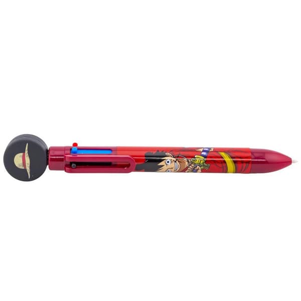 One Piece Wano Monkey D. Luffy flerfärgad penna