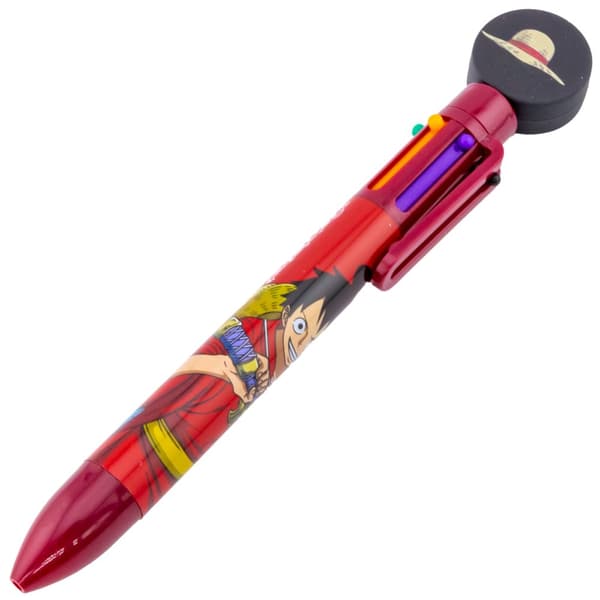One Piece Flerfärgad penna Red One Size
