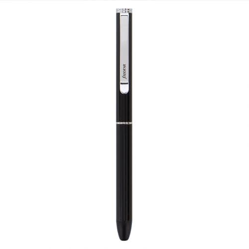 Kulspetspenna Clipbook Raderbar svart Filofax