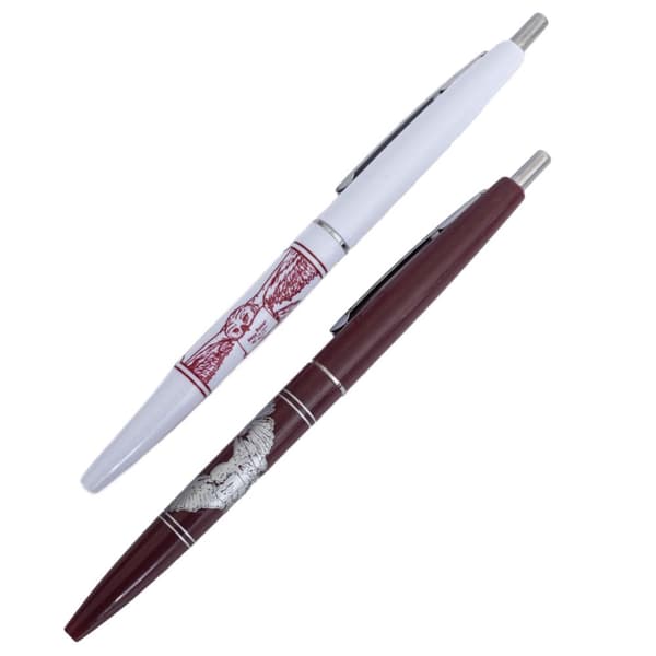 Harry Potter Hedwig Ballpoint Pen (Pack of 2) White/Red One Size