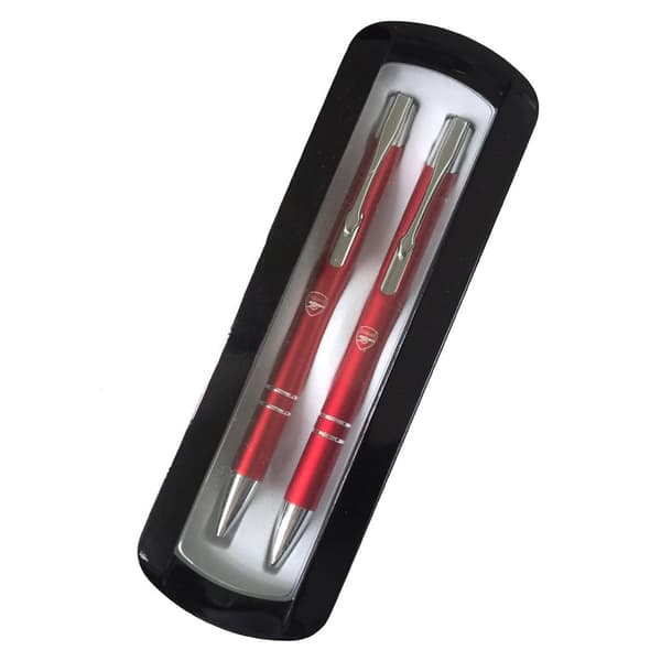 Arsenal FC Set med pennor och blyertspennor White/Red One Size
