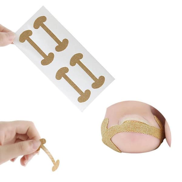 4-Pack Smidiga Tånagel Plåster