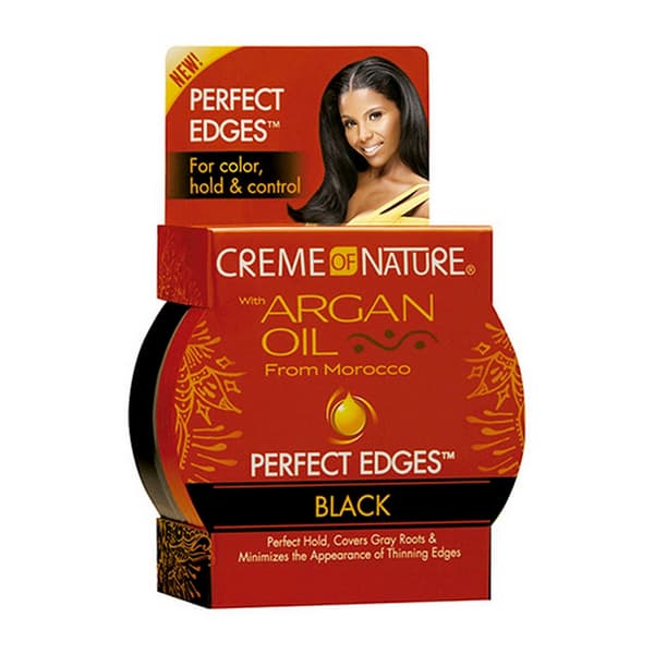 Ultrasterk Fikseringskrem Creme Of Nature Oil Perfect Edges Extra Svart (63,7 g)