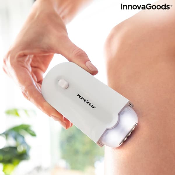 Genopladelig Mini Shaver med LED lys Epiluch InnovaGoods