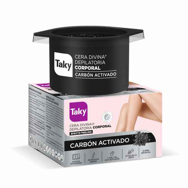 Kroppshårfjerningsvoks Carbon Activado Taky 1106-01799 300 ml