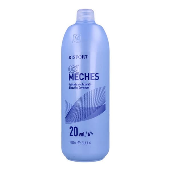 Hiusten hapettaja Risfort Oxidante Mechas 20 Vol 6 % Sydänlangat (1000 ml)