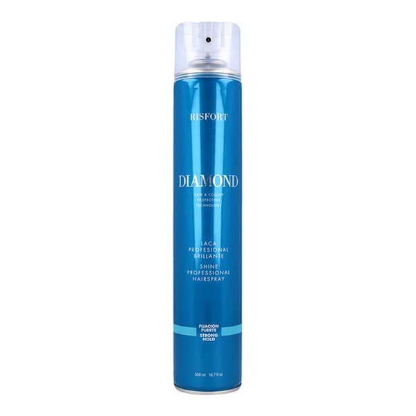 Voimakkaasti kiinnittävä hiusspray Diamond Risfort (500 ml)
