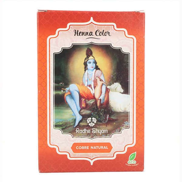 Halvmidlertidig Farge Henna Radhe Shyam 260230111 Kopper (100 g)