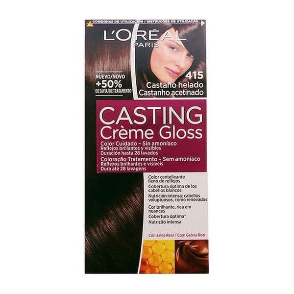 Farge Ingen Ammoniak Casting Creme Gloss L'Oreal Make Up Casting Creme Gloss Iskastanje 180 ml