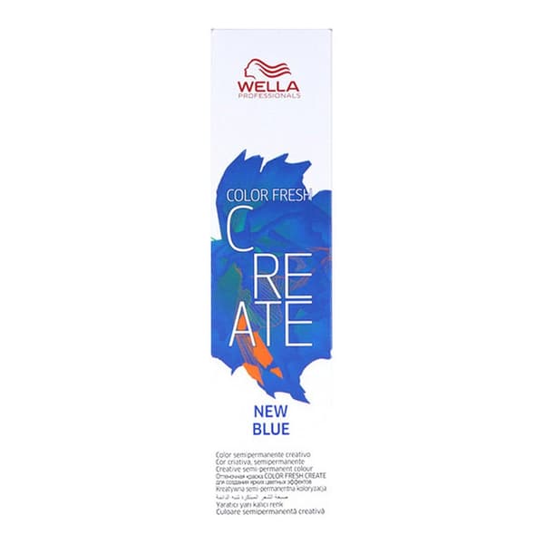 Halvpermanent farvning Color Fresh Create New Wella 8005610603247 Blå (60 ml)