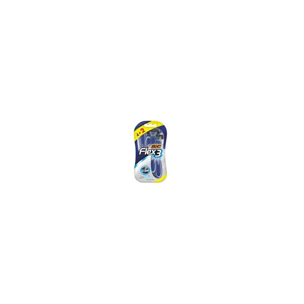 Manuell barbermaskin Bic Flex3 (6 uds)
