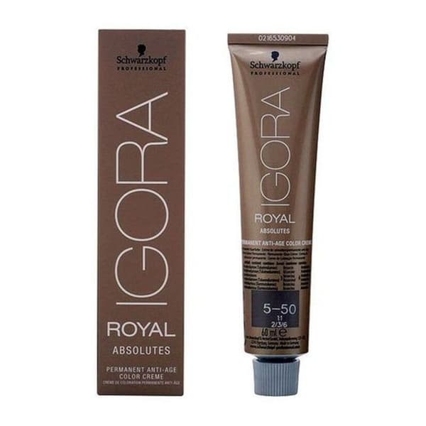 Permanent Anti-Ageing färg Igora Royal Absolutes Schwarzkopf 4045787200768 Nº 5-50 Nº 5-50 60 ml