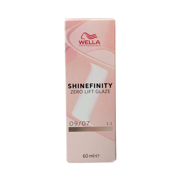 Permanent hårfarge Wella Shinefinity Nº 09/07 (60 ml)