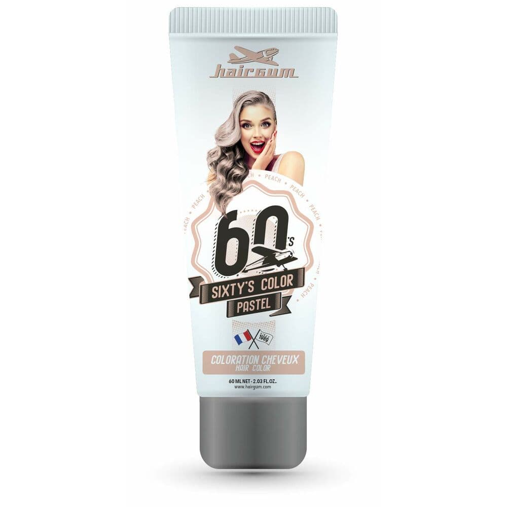 Halvmidlertidig Farge Hairgum Sixty's Color Pære (60 ml)