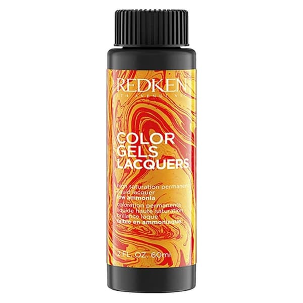 Permanent hårfarge Redken Color Gel Lacquers 4RR-lava (3 x 60 ml)