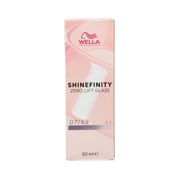 Permanent hårfäg Wella Shinefinity Nº 07/59 (60 ml)