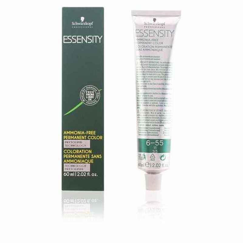 Permanent hårfäg Schwarzkopf Essensity Nº 6-55 Utan ammoniak (60 ml)