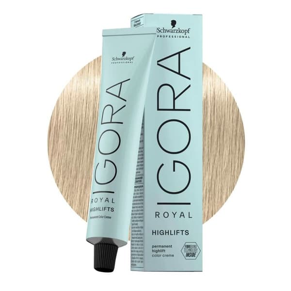Permanent hårfäg - creme Schwarzkopf Igora Royal Highlifts Nº 12.2 (60 ml)