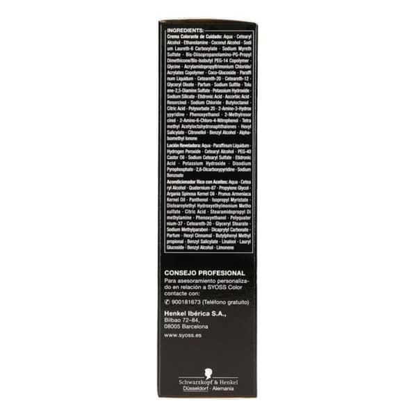 Permanent färg Syoss Olio Intense Utan ammoniak Nº 8,60 Honungsblond