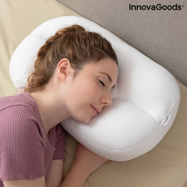Molnformad Anti-rynkkudde i 3D Wrileep InnovaGoods