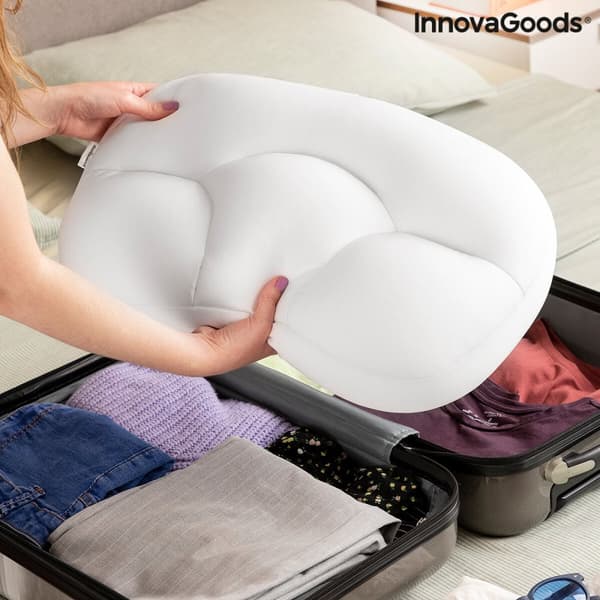 Molnformad Anti-rynkkudde i 3D Wrileep InnovaGoods