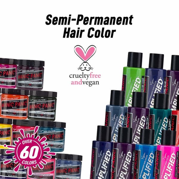 Halvmidlertidig Farge Manic Panic Creamtone Blue Angel (118 ml)