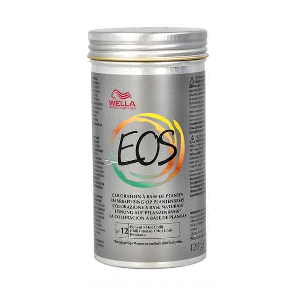 Halvpermanent farvning Wella EOS Hot Chilli Rød 120 g Blæk