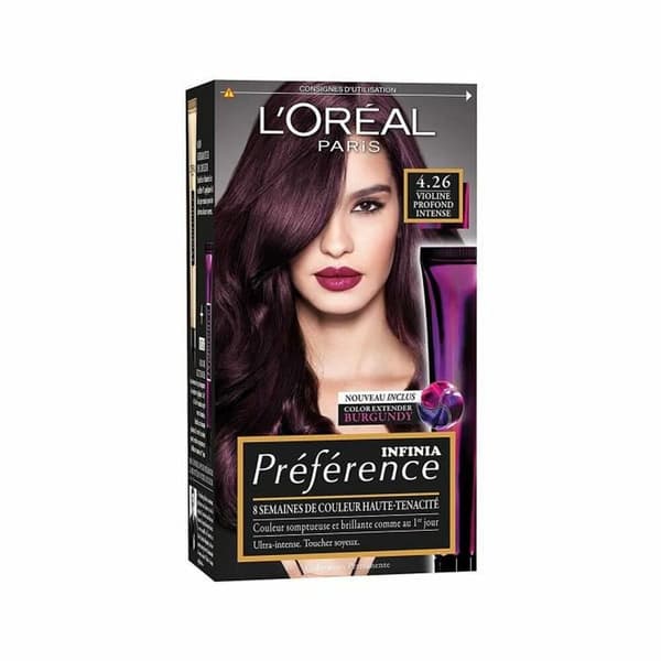 Permanent Hårfarge L'Oréal Paris Preference Nº 4.26 Burgunder