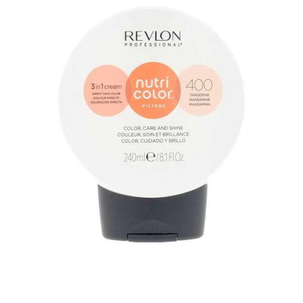 Permanent hårfäg - creme Revlon Nutri Color Filters Tangerine Nº 400 (240 ml)